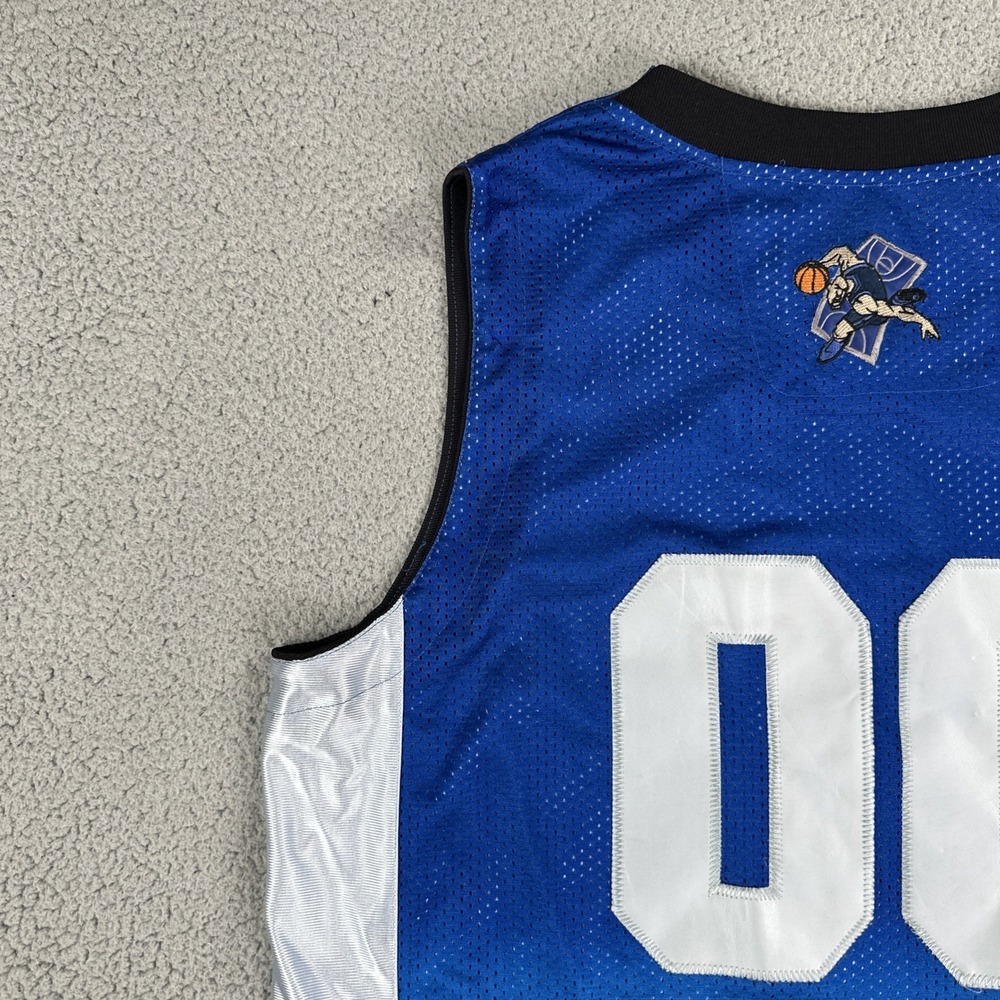 VTG Y2K All Star Pro Basketball Jersey Men 2XL Blue Gradient Hip Hop Dazzle - Picture 14 of 16